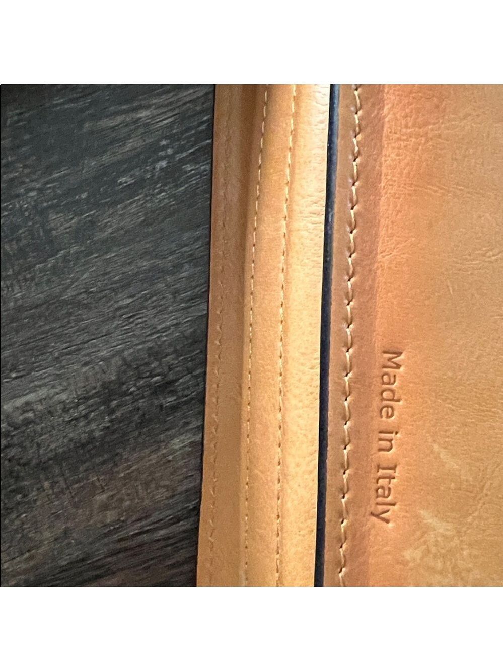 Pratesi Brown Leather Satchel - Picture 7 of 11